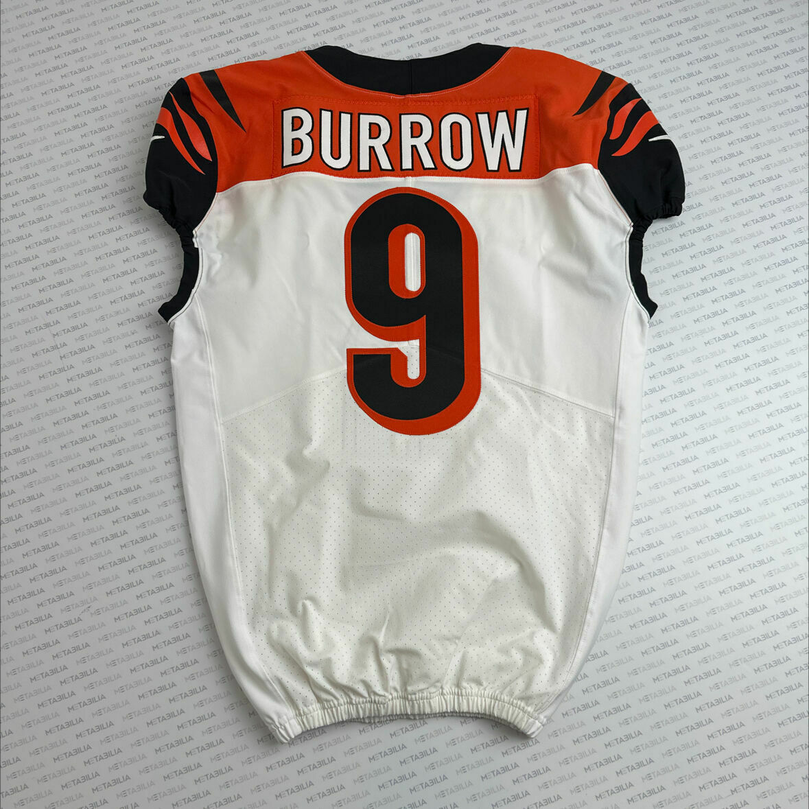 #9 Joe Burrow White Team Issued Jersey