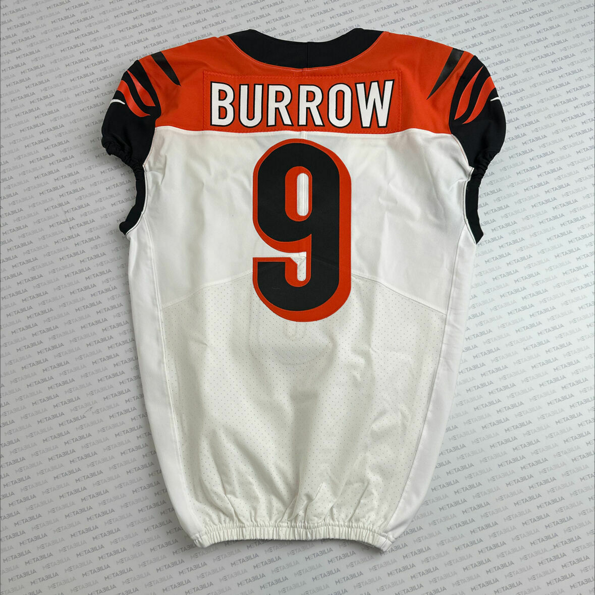 #9 Joe Burrow White Team Issued Jersey