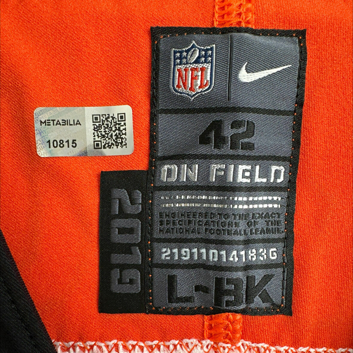 #9 Joe Burrow White Team Issued Jersey