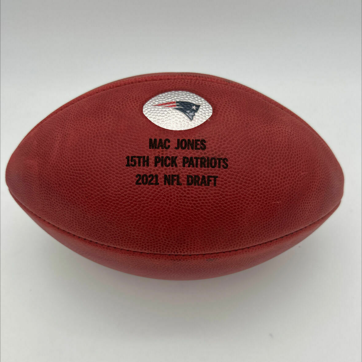 Mac Jones Limited Edition Stamped Duke Ball