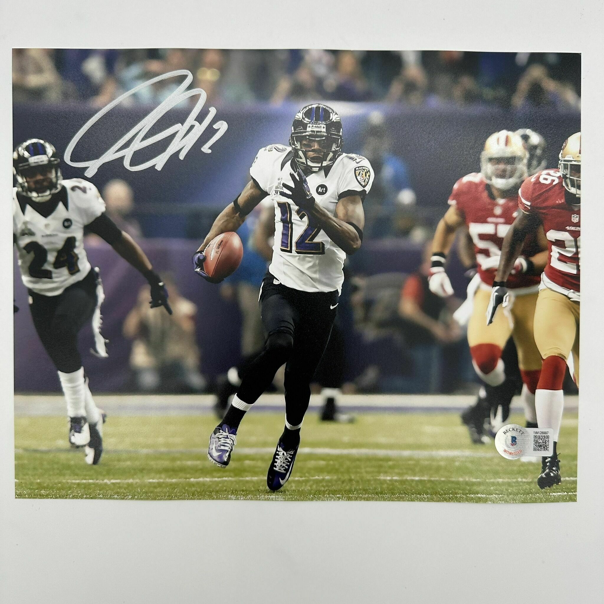 Jones Signed 8x10 Running