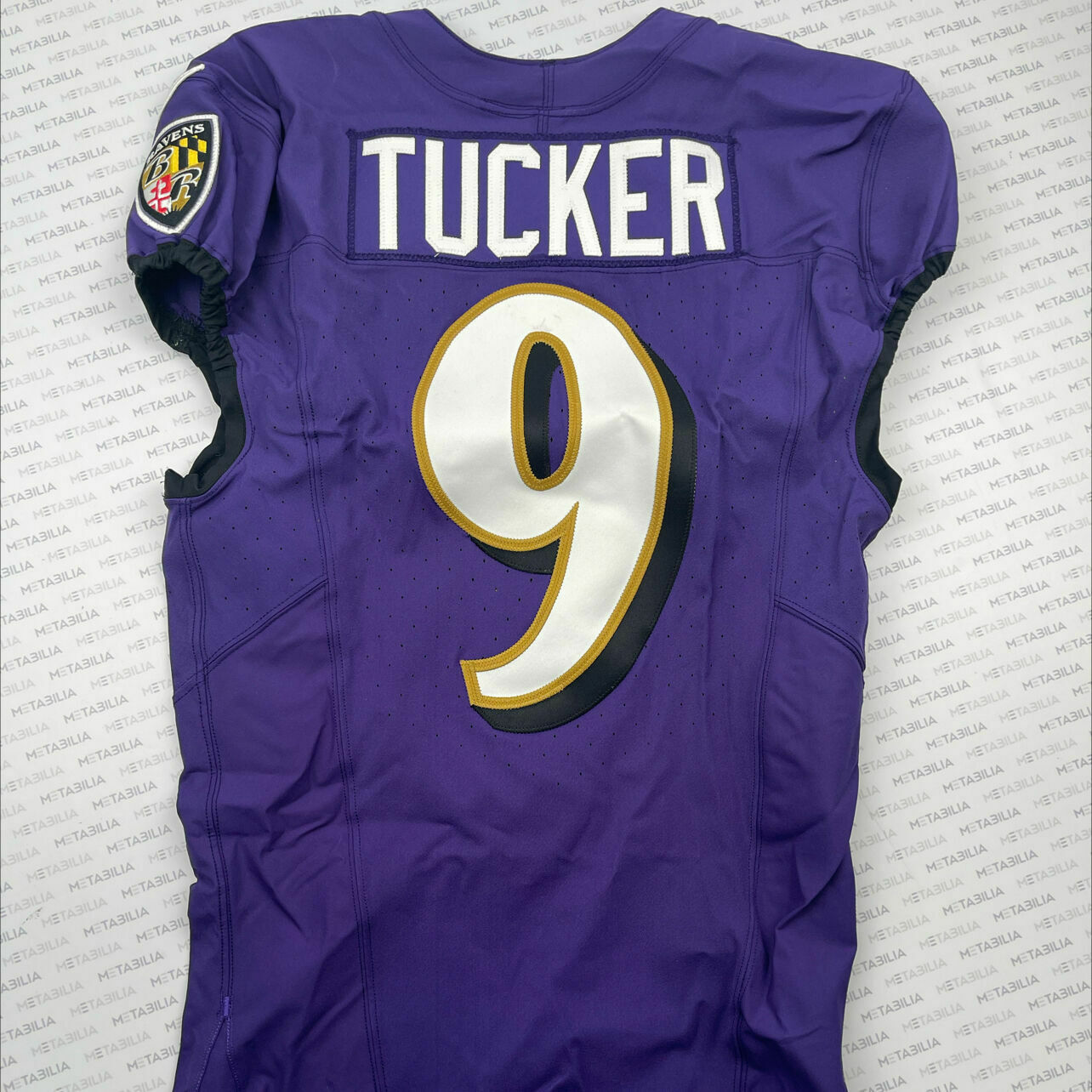 #9 Justin Tucker Game-Worn Jersey vs PIT