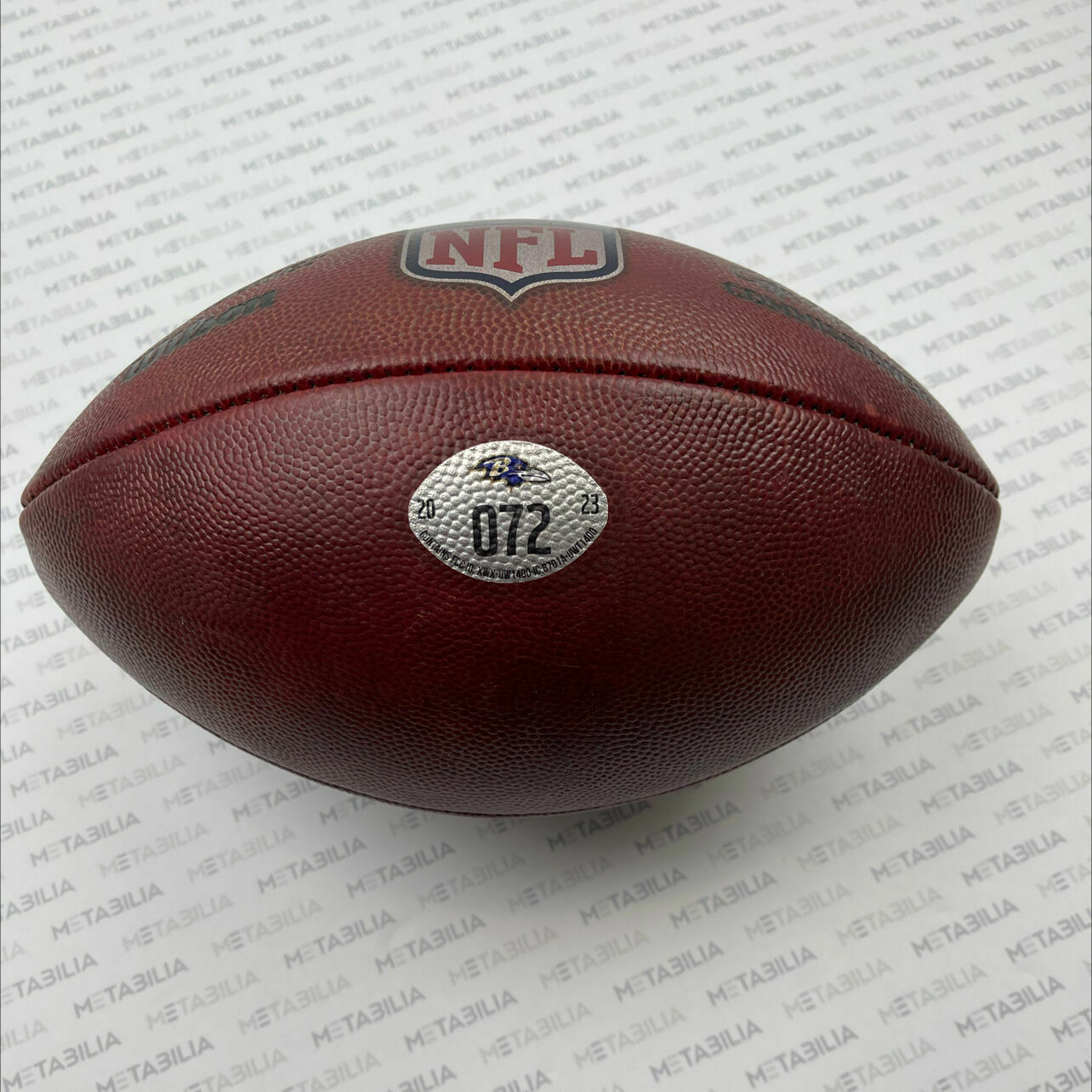 Jackson PHOTOMATCHED AFC Championship Game-Used Ball #072 vs Chiefs