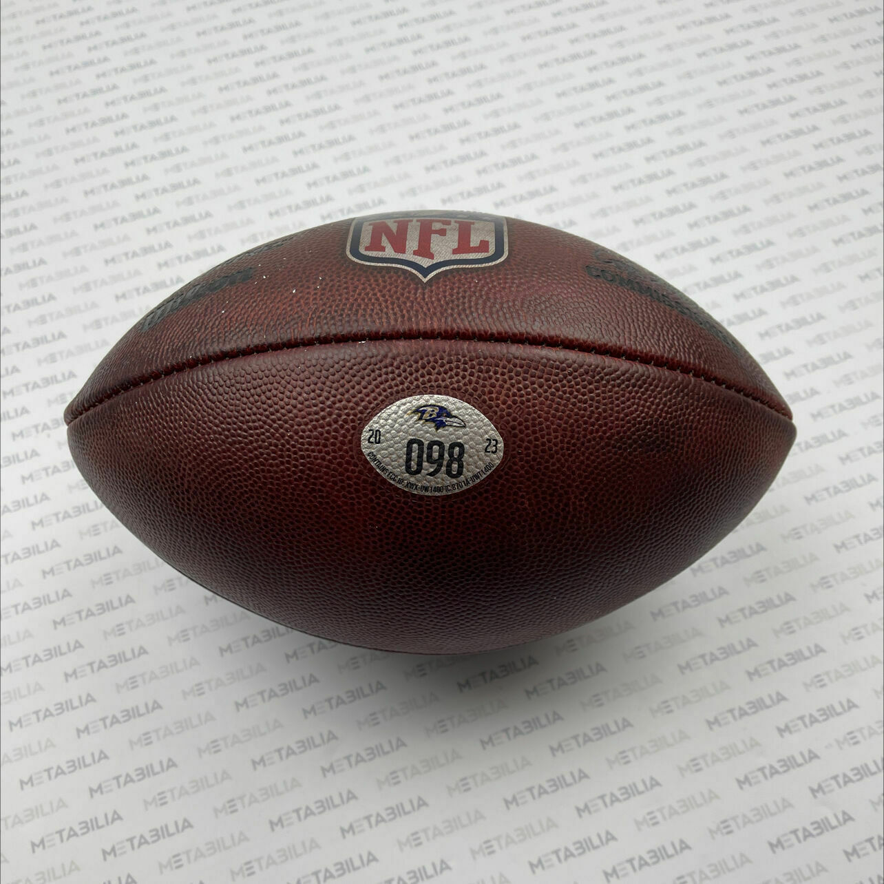 Jackson PHOTOMATCHED AFC Championship Game-Used Ball #098 vs Chiefs