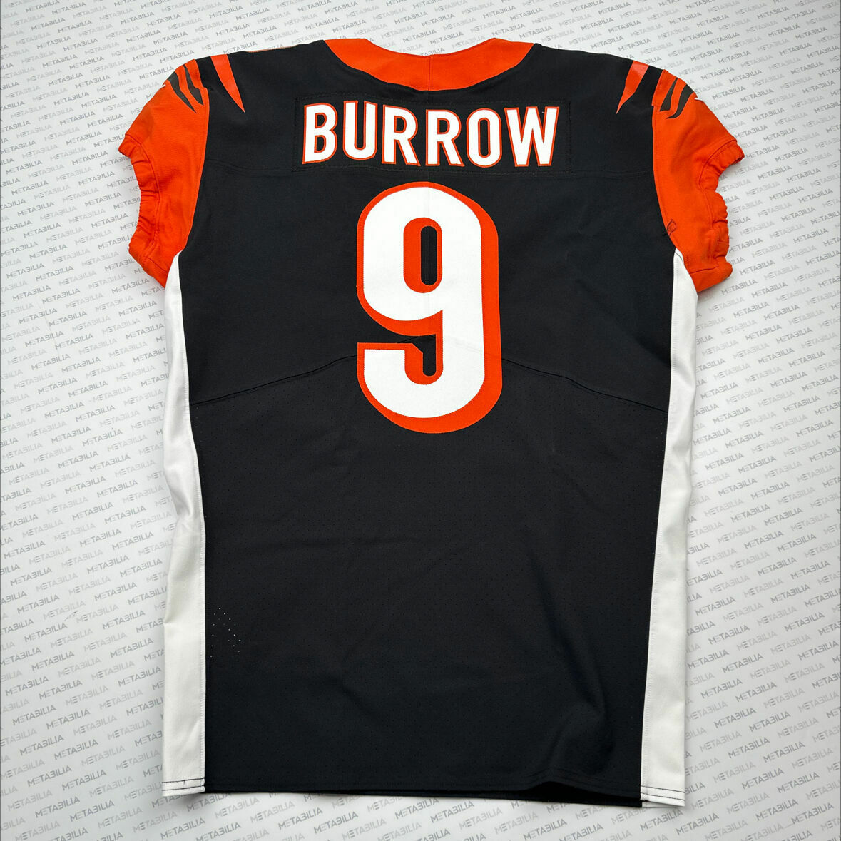 #9 Joe Burrow Black Team-Issued Jersey