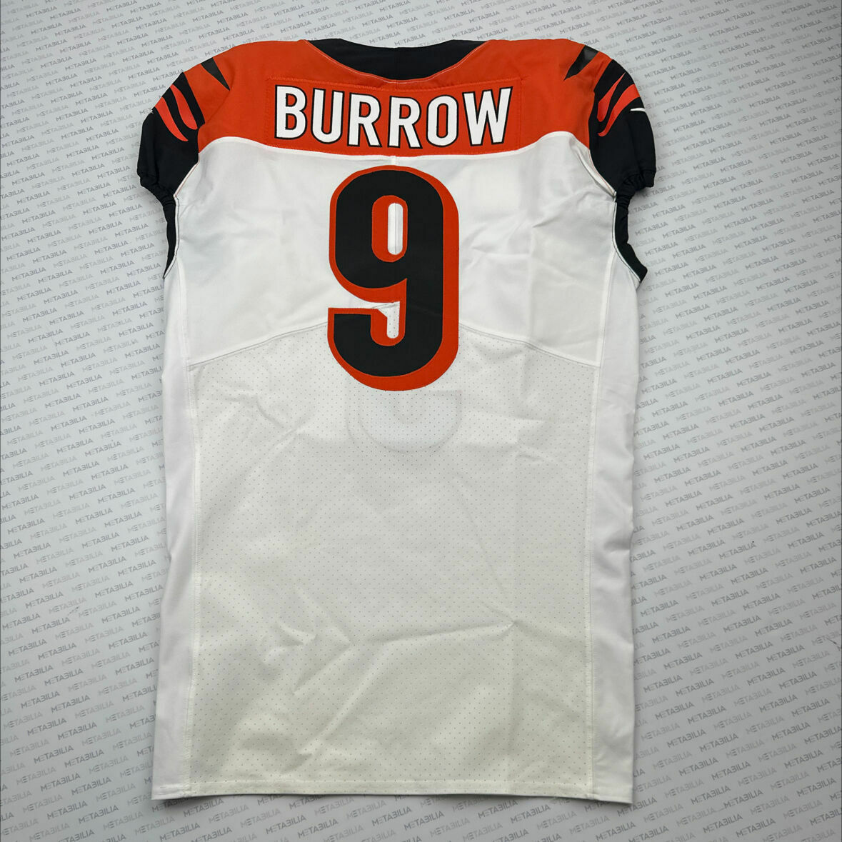 #9 Joe Burrow White Team-Issued Jersey