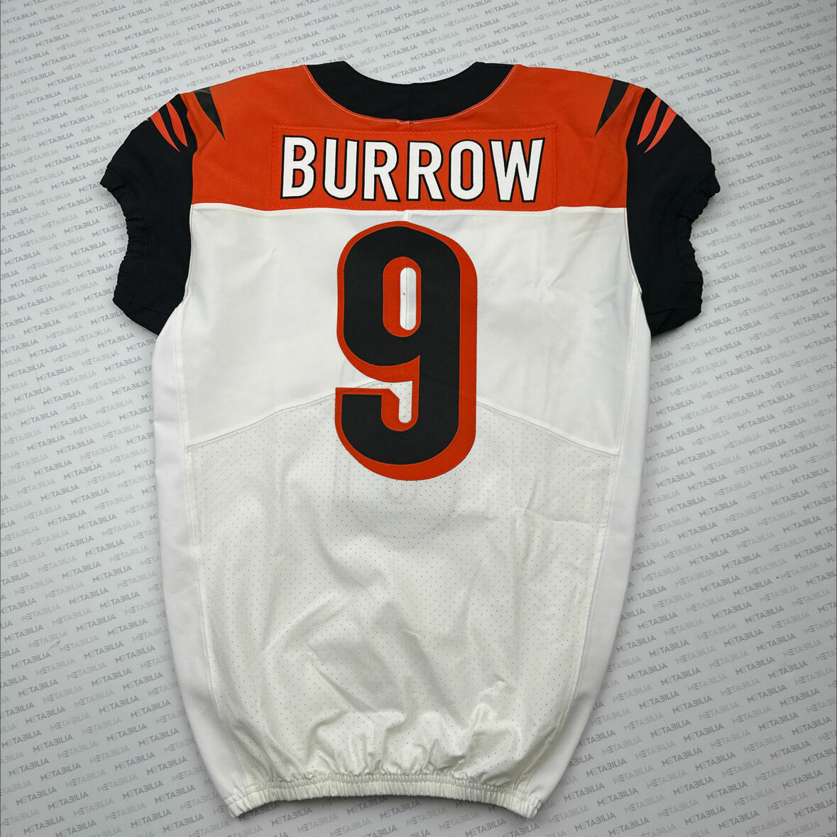 #9 Joe Burrow White Team-Issued Jersey