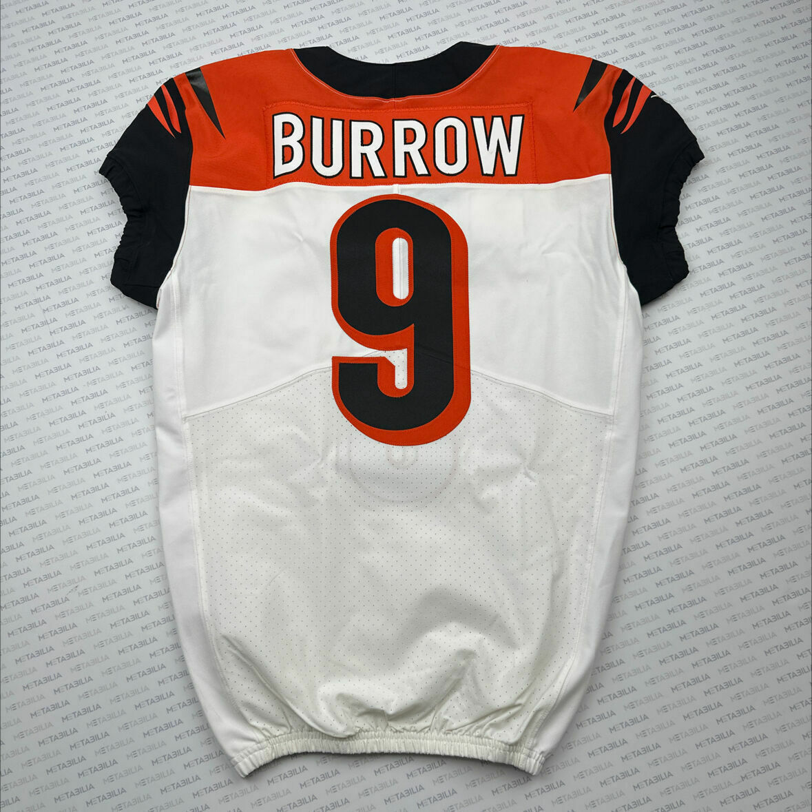 #9 Joe Burrow White Team-Issued Jersey