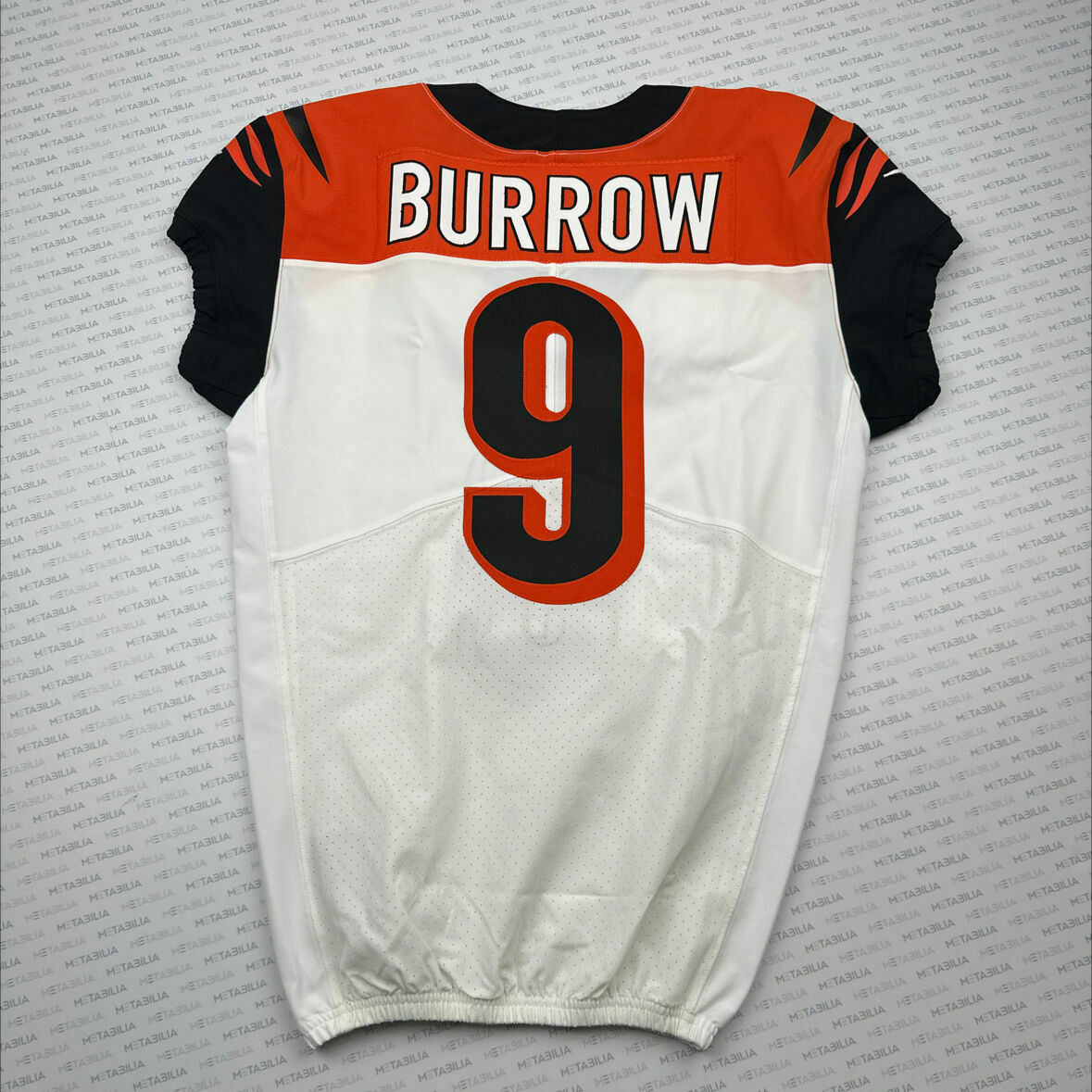 #9 Joe Burrow White Team-Issued Jersey