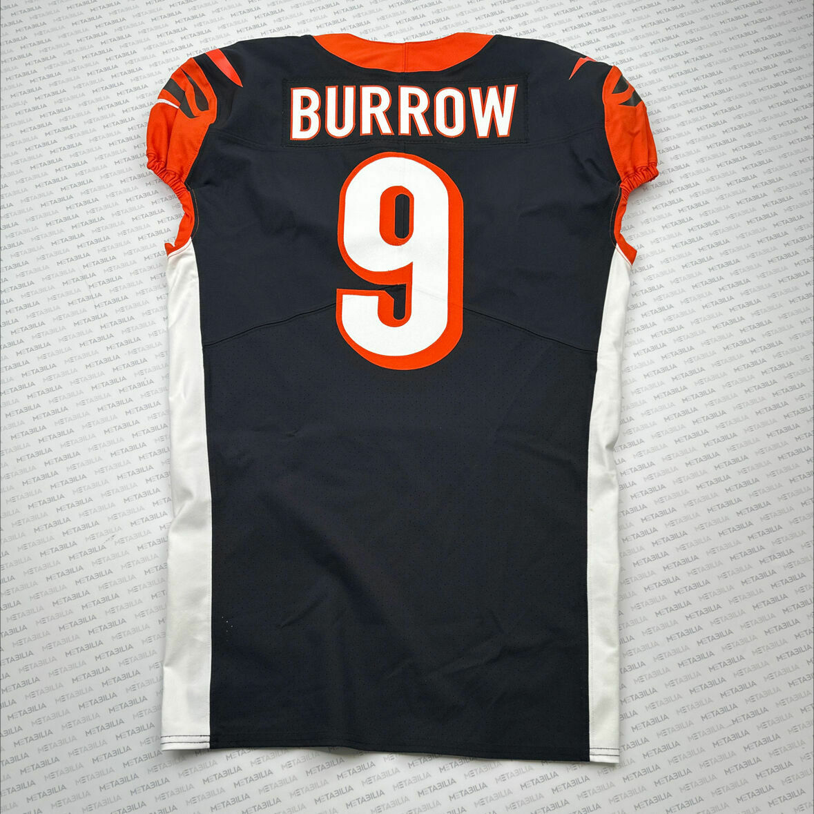 #9 Joe Burrow Black Team-Issued Jersey