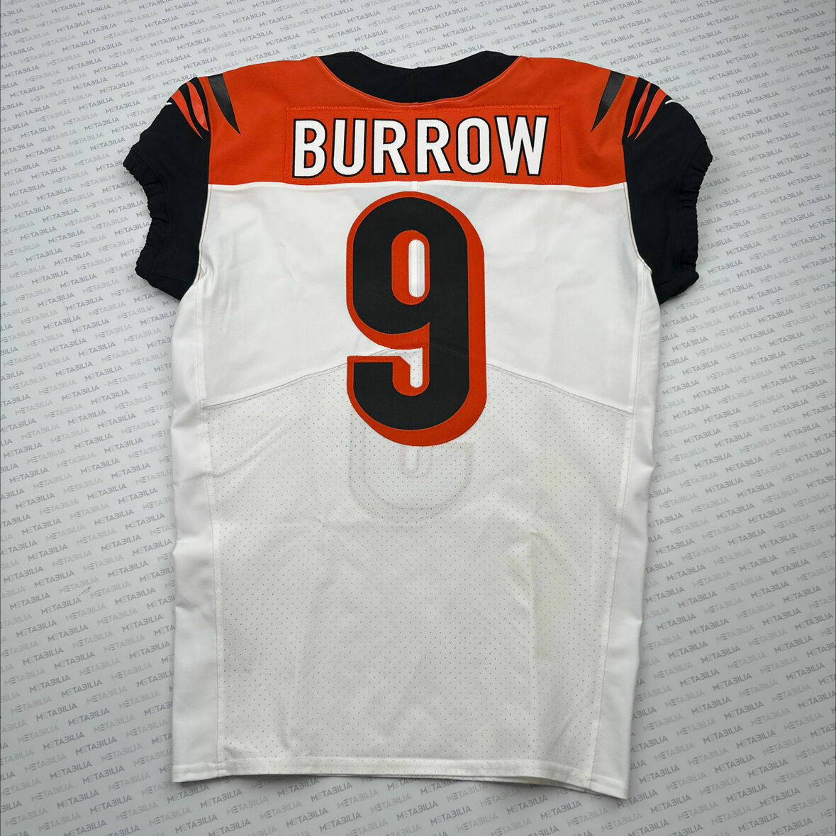 #9 Joe Burrow White Team-Issued Jersey