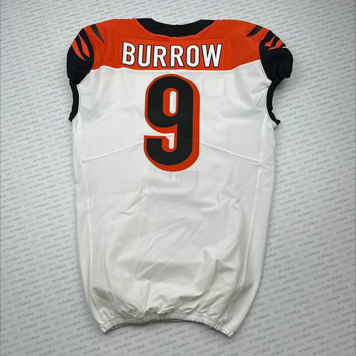 #9 Joe Burrow White Team-Issued Jersey