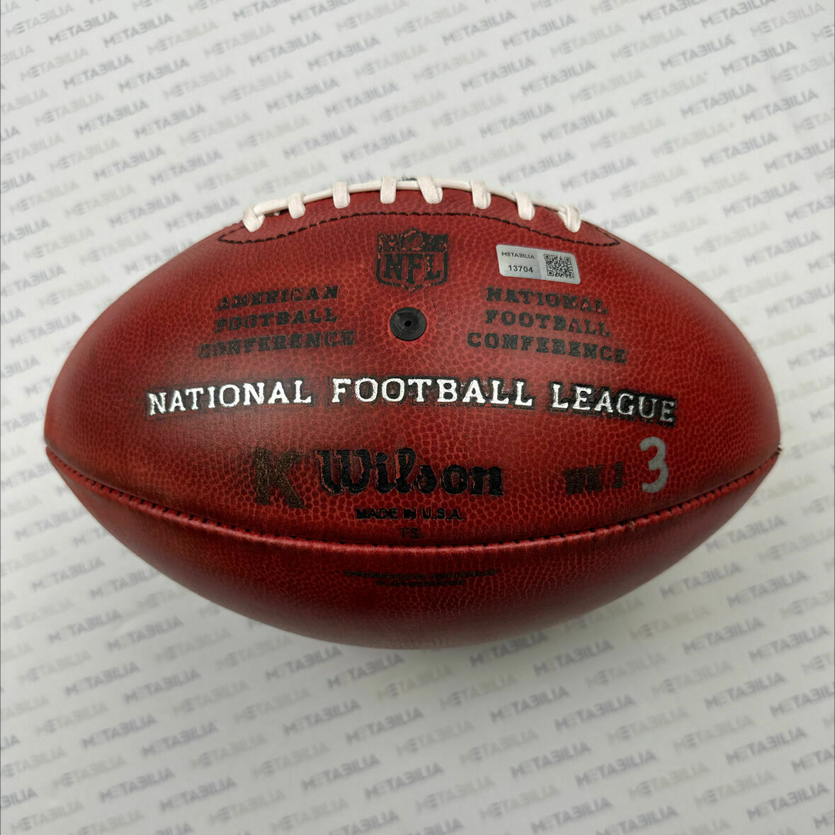 Vikings Game-Used K-Ball vs Buccaneers