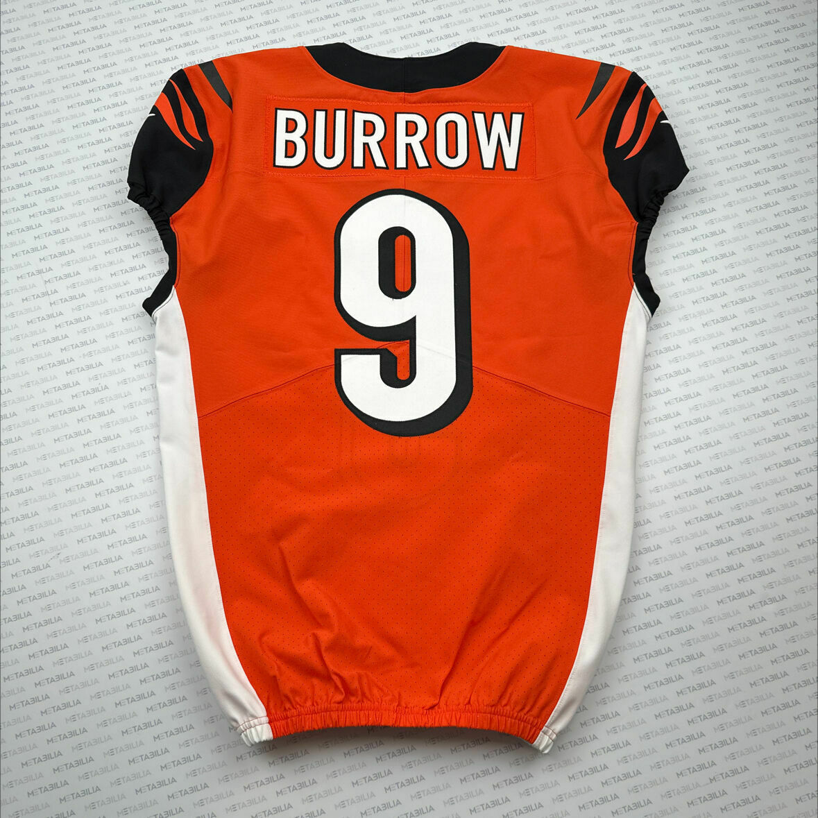 #9 Joe Burrow Orange Team-Issued Jersey