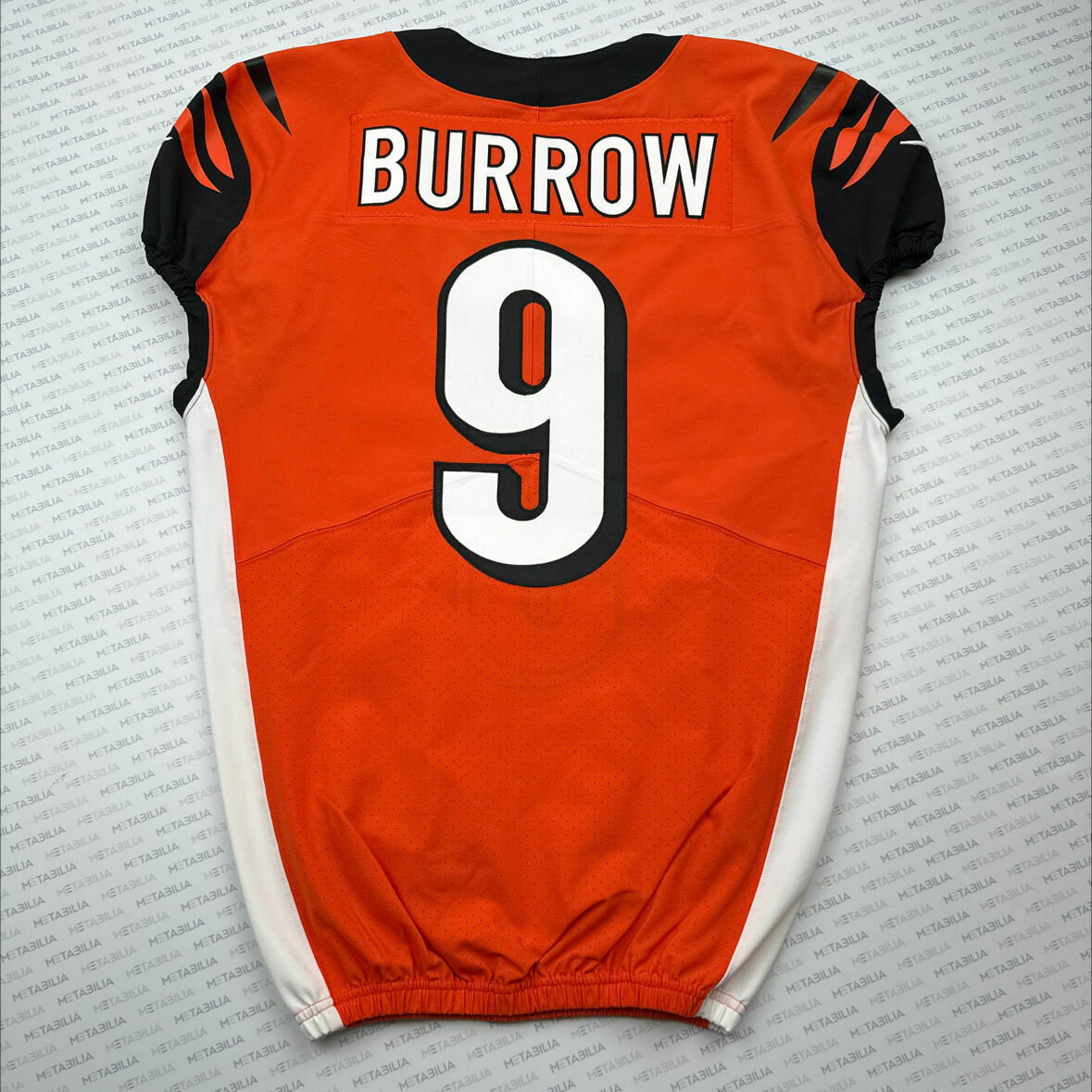 #9 Joe Burrow Orange Team-Issued Jersey