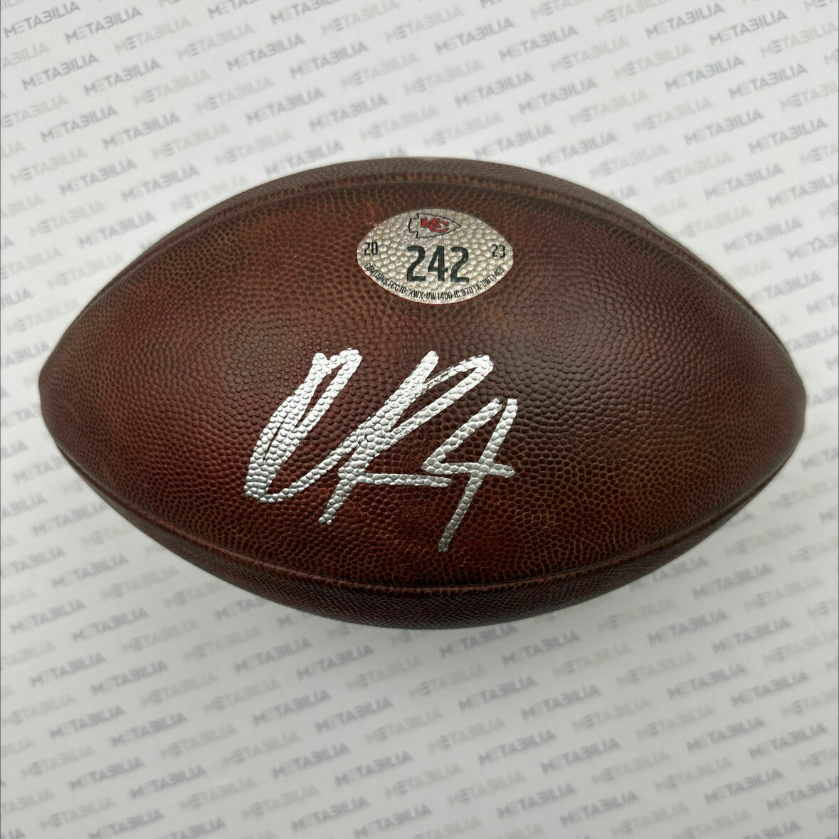 #4 RICE signed PLAYOFF Game-Used Ball #242 vs MIA
