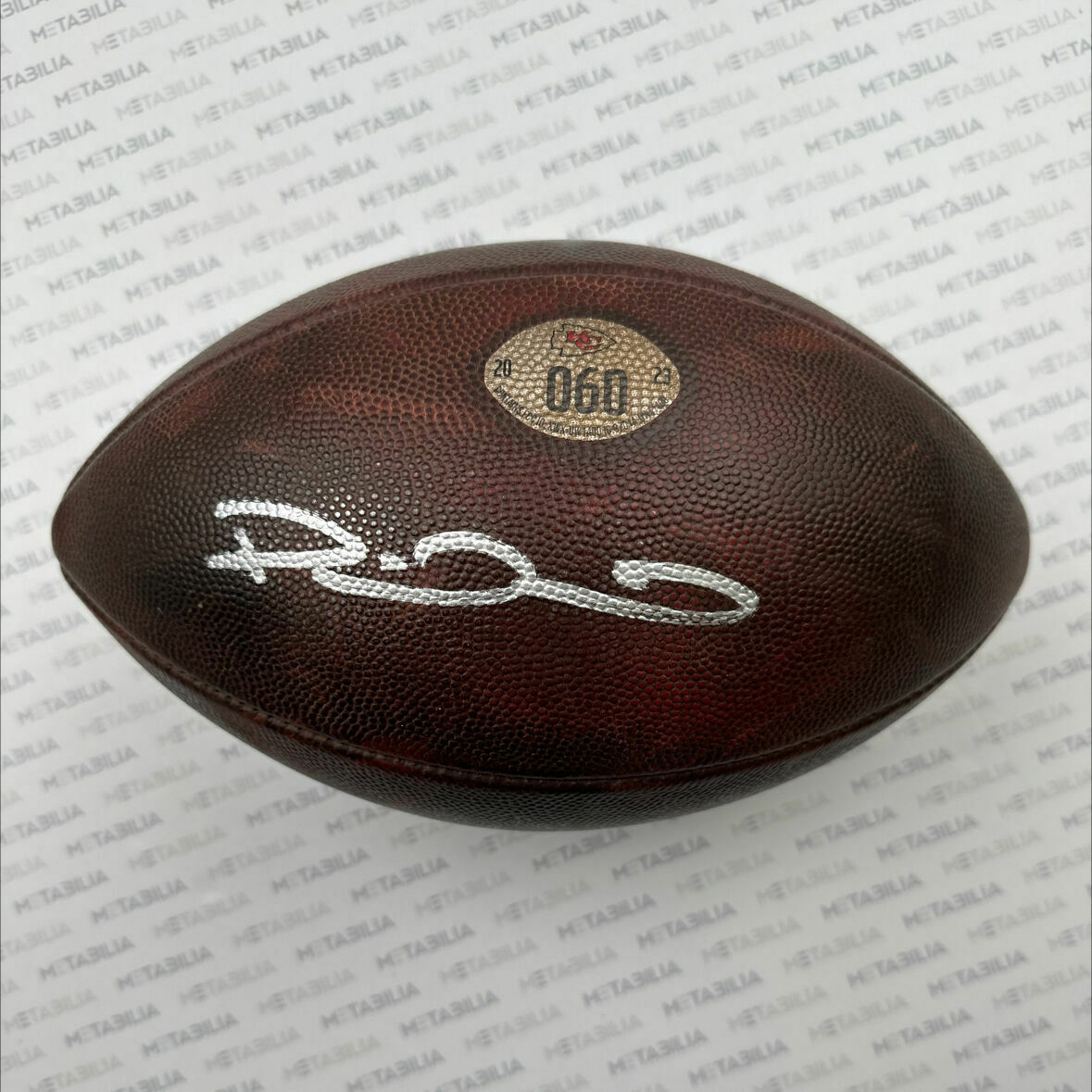MAHOMES signed Game-Used Ball #060 vs LAC