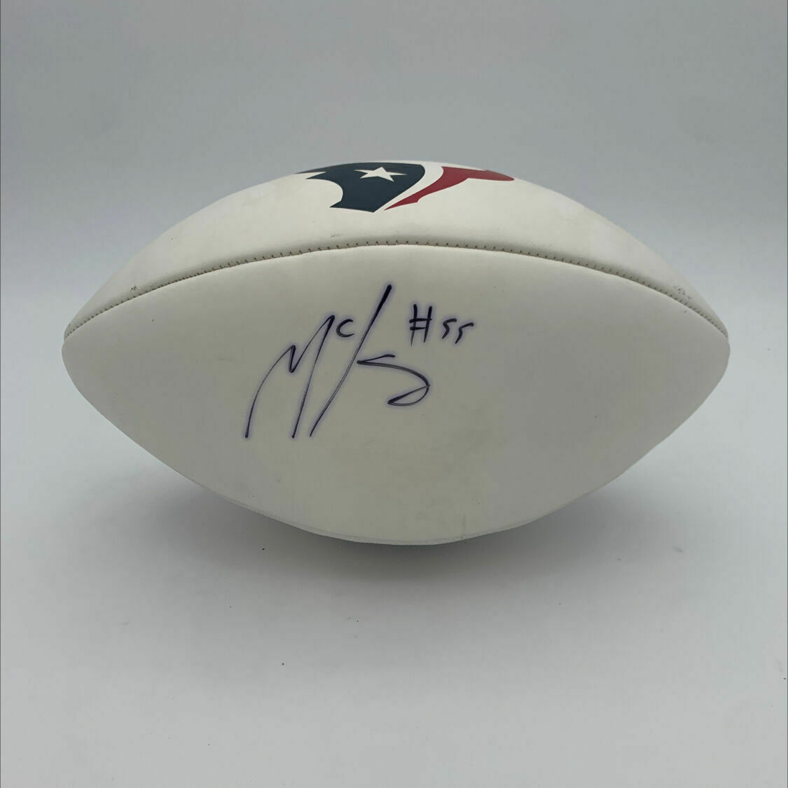 Benardrick McKinney Signed Logo Ball