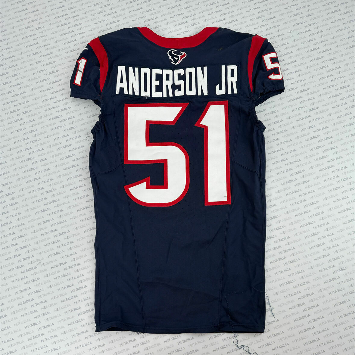#51 Anderson Jr. Rookie Season Game-Worn Jersey