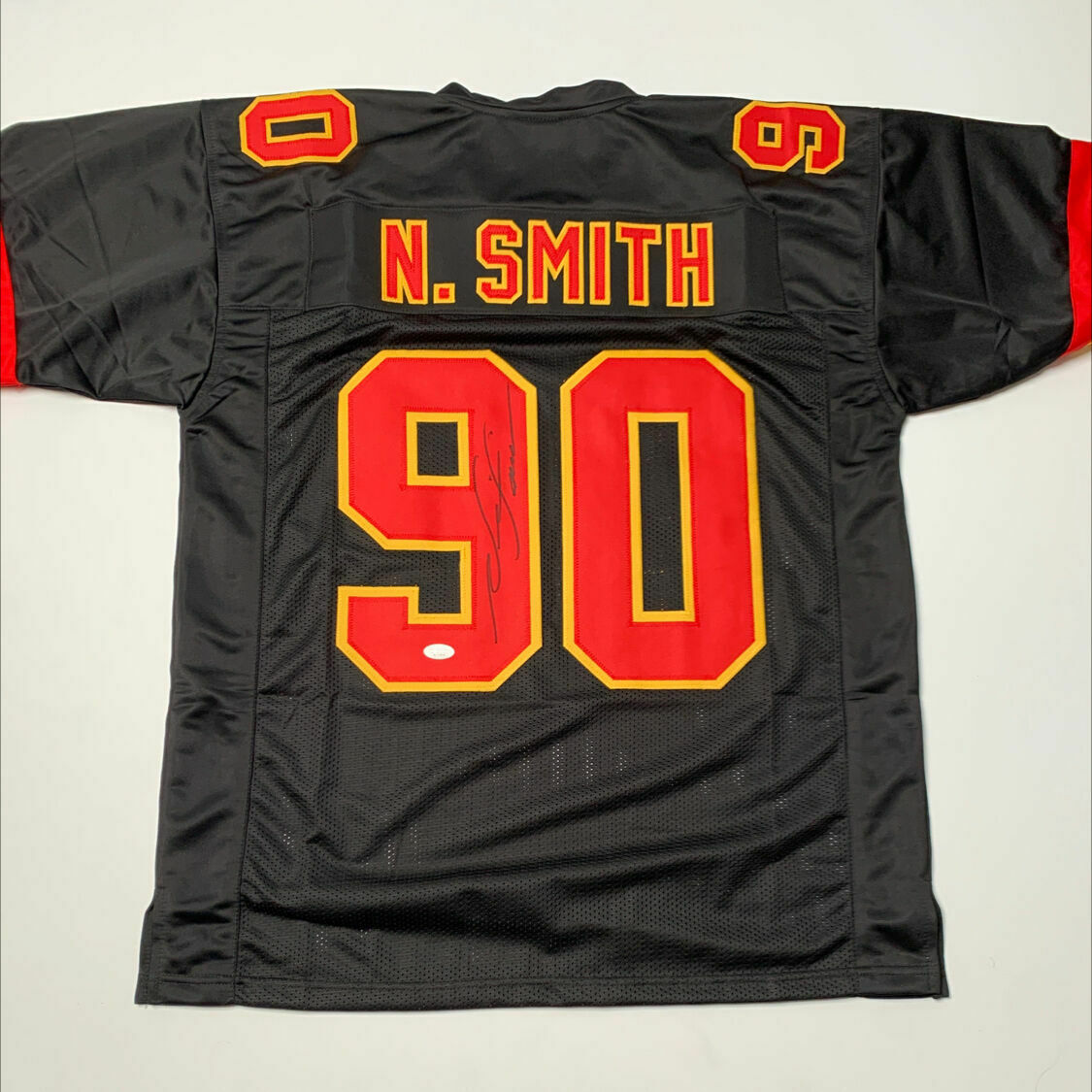 Smith Signed Black Custom Jersey