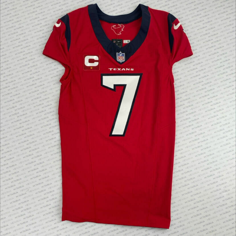 #7 CJ Stroud Team-Issued Red Jersey