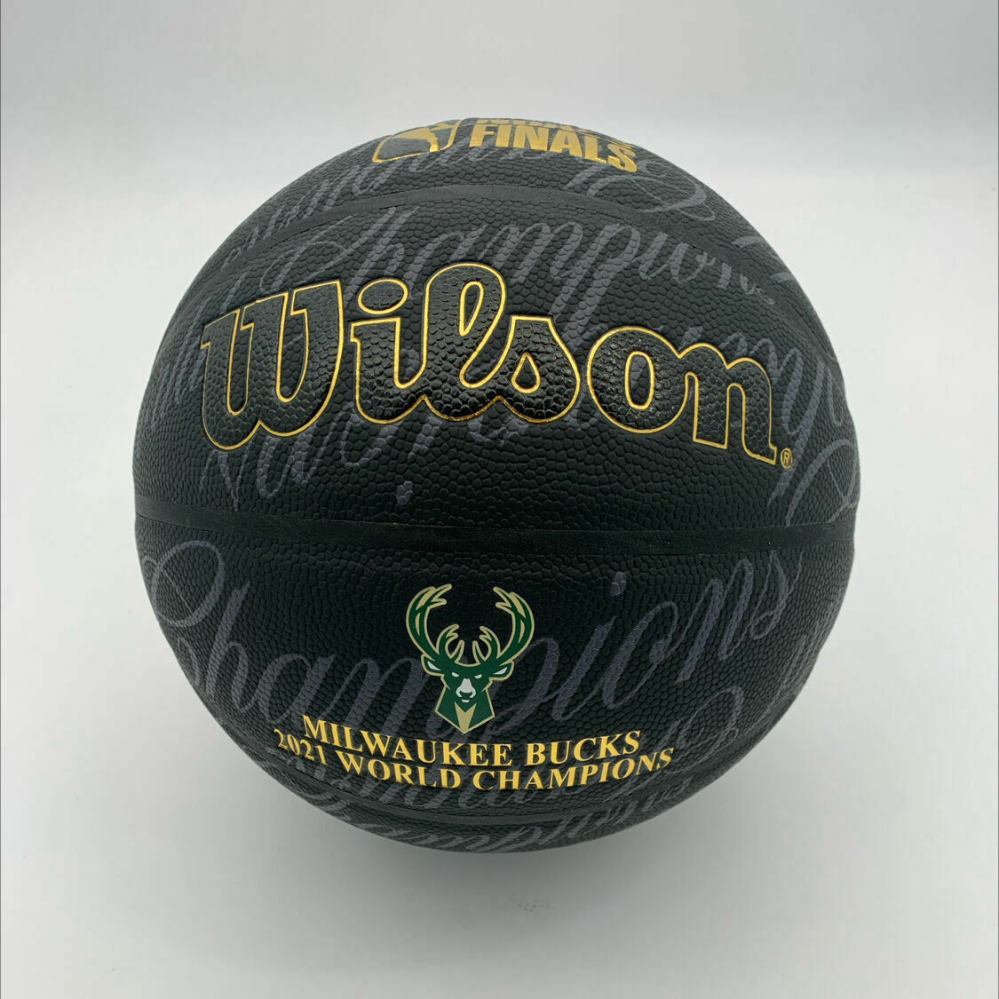 Bucks Black 2021 NBA Finals Ball