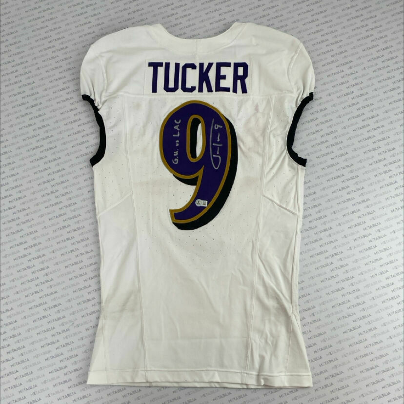 #9 Tucker Signed & Inscribed Game-Worn Jersey vs LAC