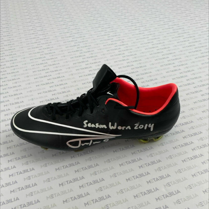 #9 Tucker Signed & Inscribed Game-Worn Single Right Cleat