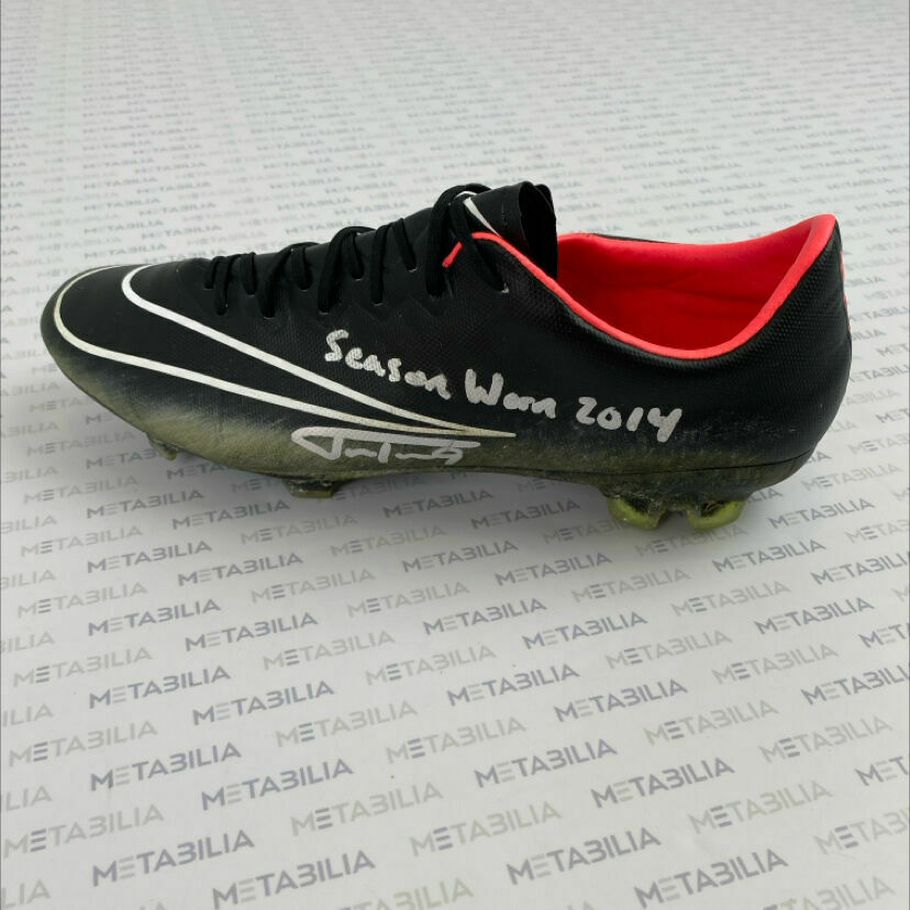 #9 Tucker Signed & Inscribed Game-Worn Single Left Cleat