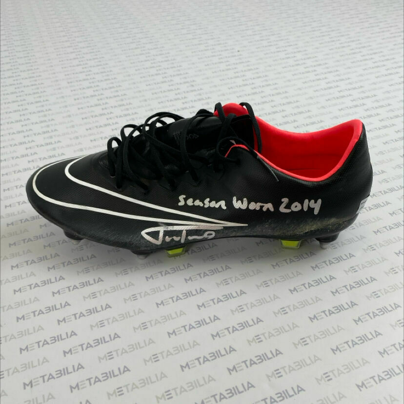 #9 Tucker Signed & Inscribed Game-Worn Single Left Cleat