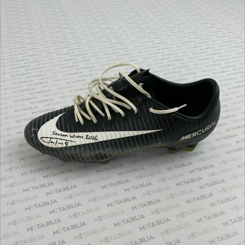 #9 Tucker Signed & Inscribed Game-Worn Single Left Cleat