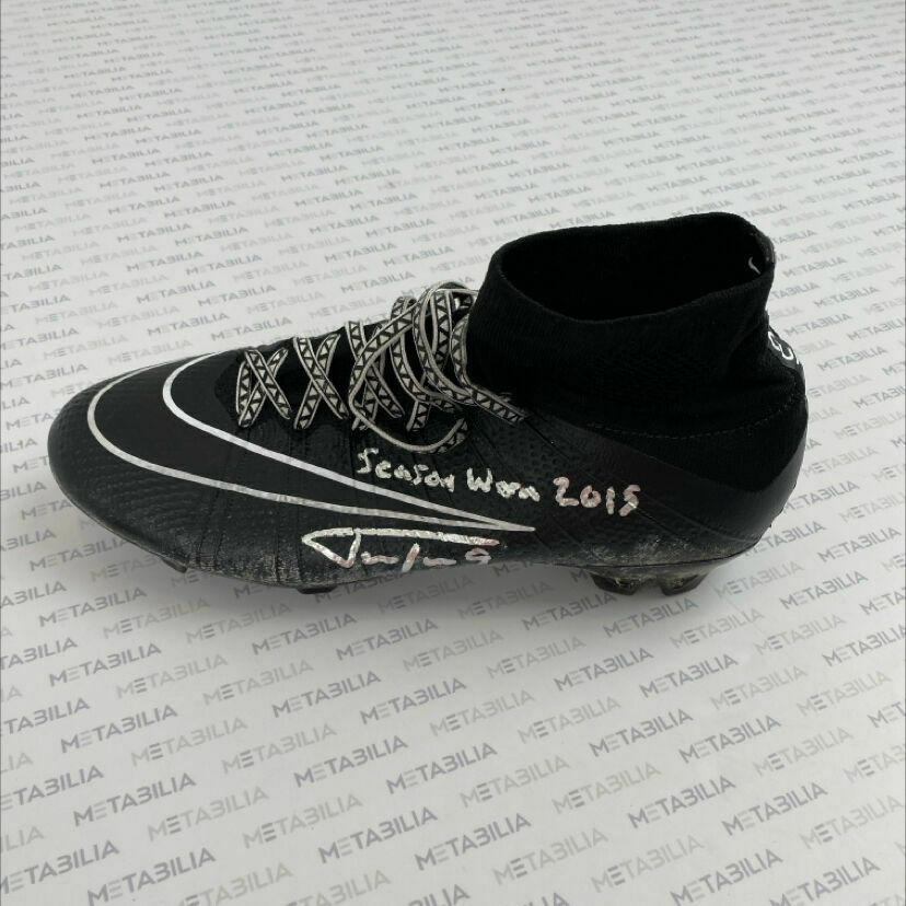 #9 Tucker Signed & Inscribed Game-Worn Single Left Cleat