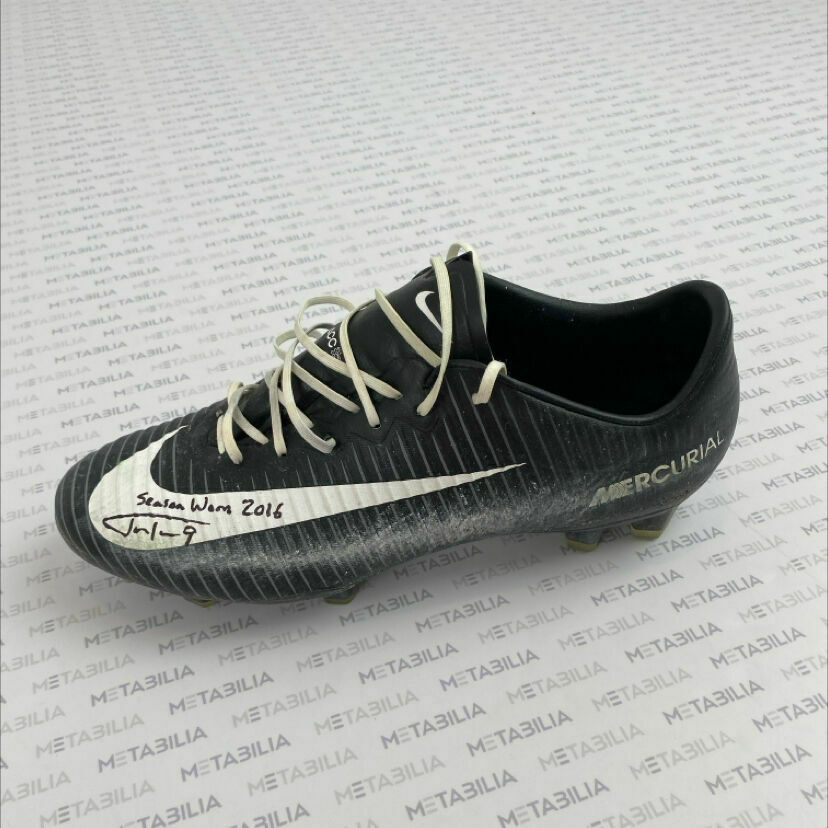 #9 Tucker Signed & Inscribed Game-Worn Single Left Cleat