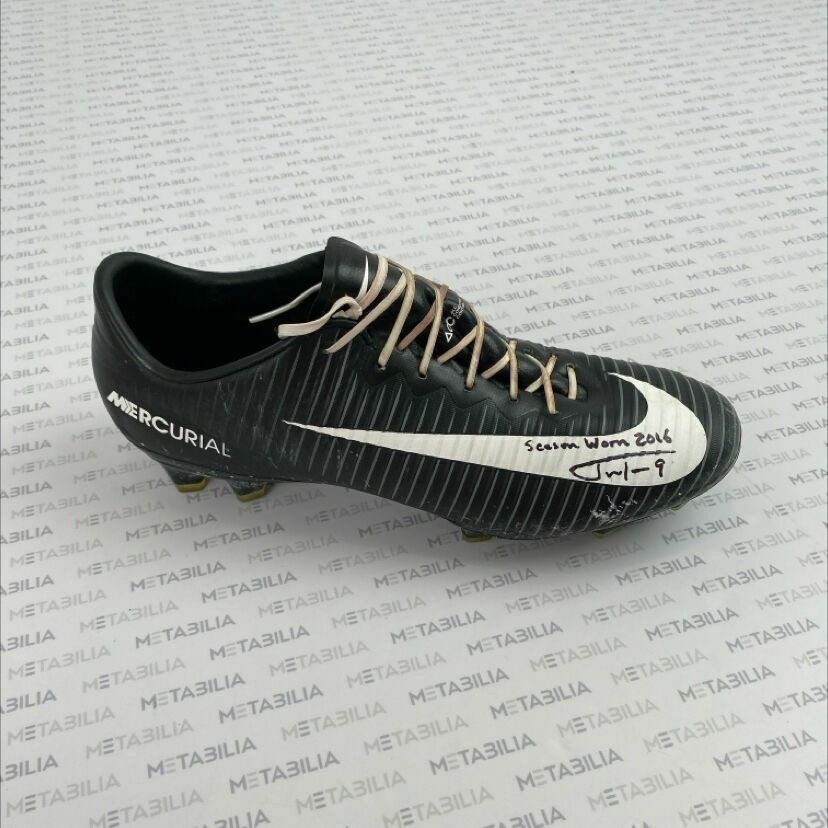 #9 Tucker Signed & Inscribed Game-Worn Single Right Cleat