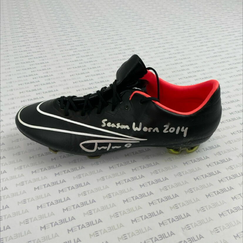 #9 Tucker Signed & Inscribed Game-Worn Single Left Cleat