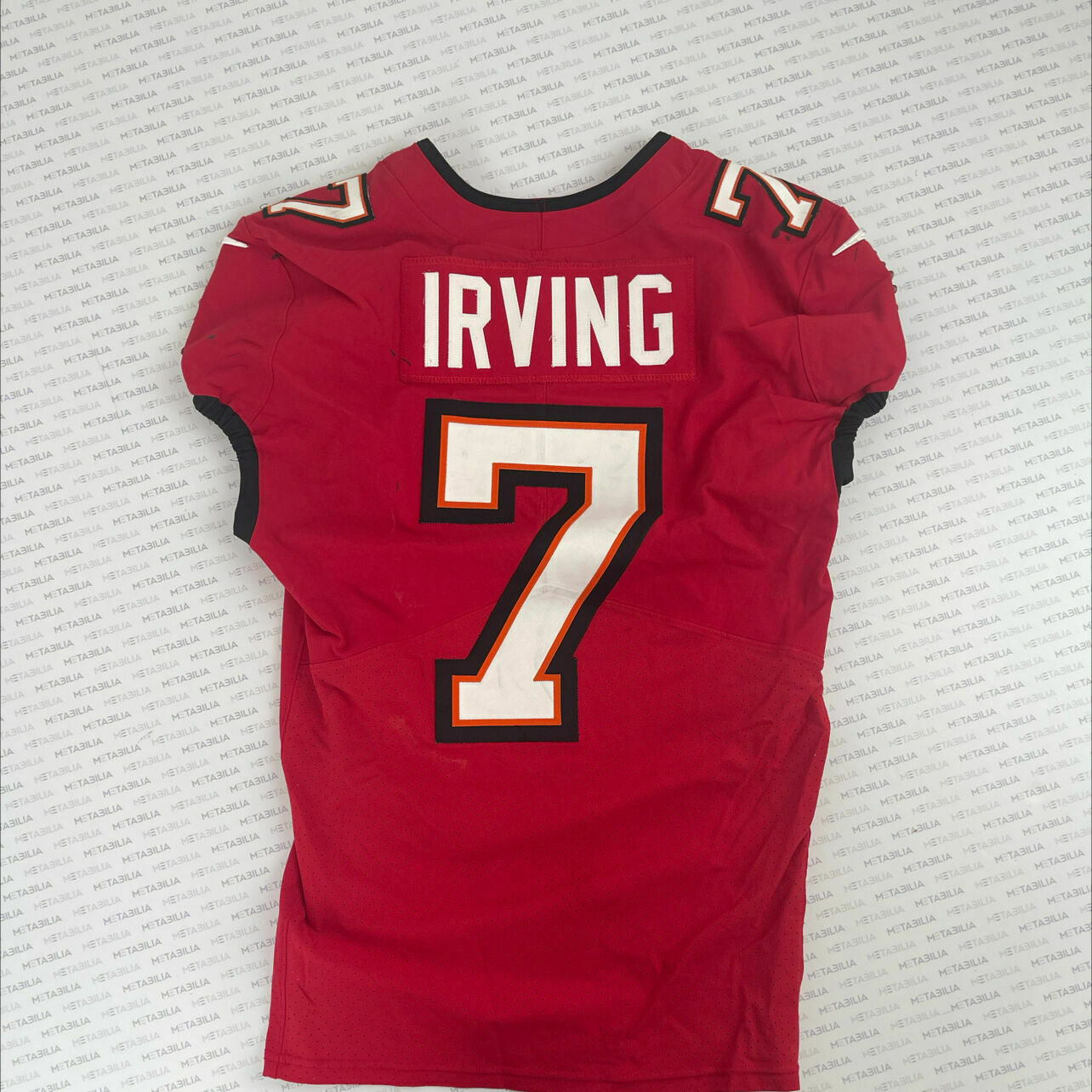 Rookie #7 Bucky Irving PS1 Game Worn Jersey 8/10 vs Bengals