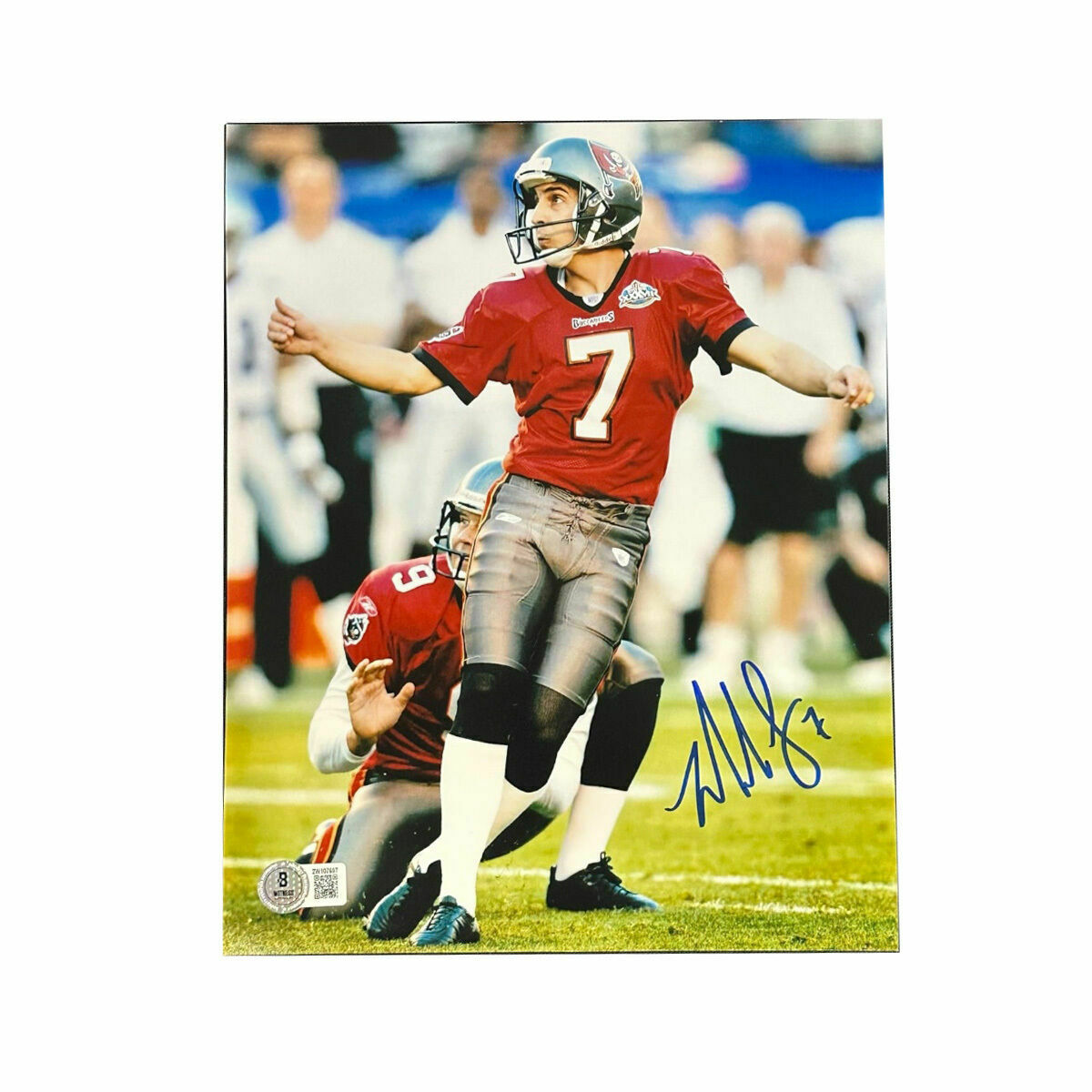 Martin Gramatica Autographed 8x10 in Motion - Beckett QR