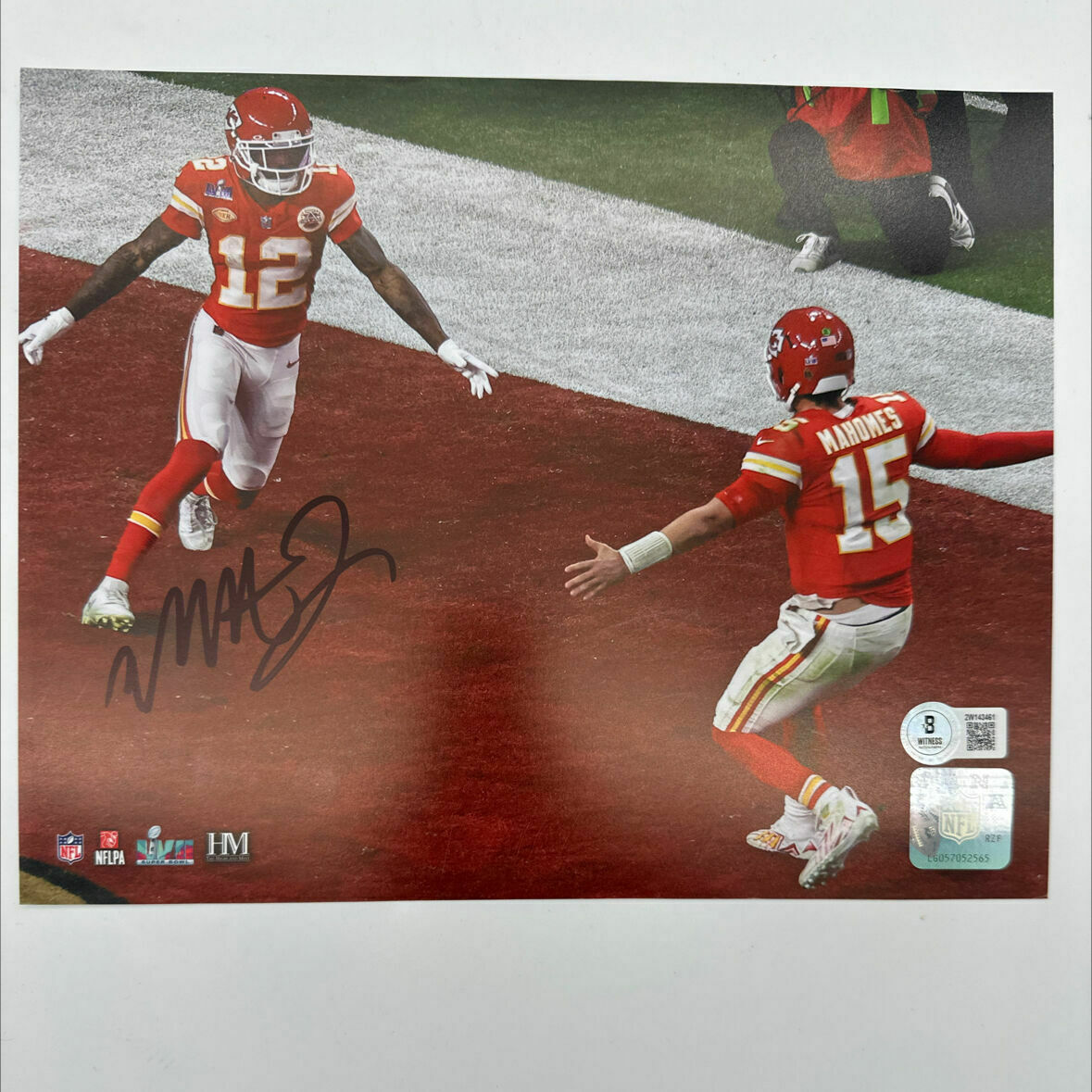 Hardman Signed 8x10 Celebration