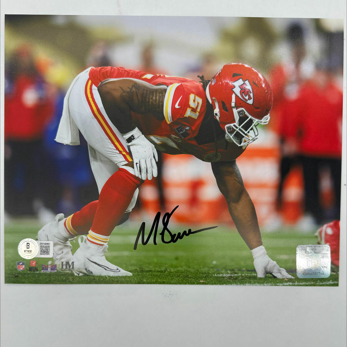 Danna Signed 8x10 Stance