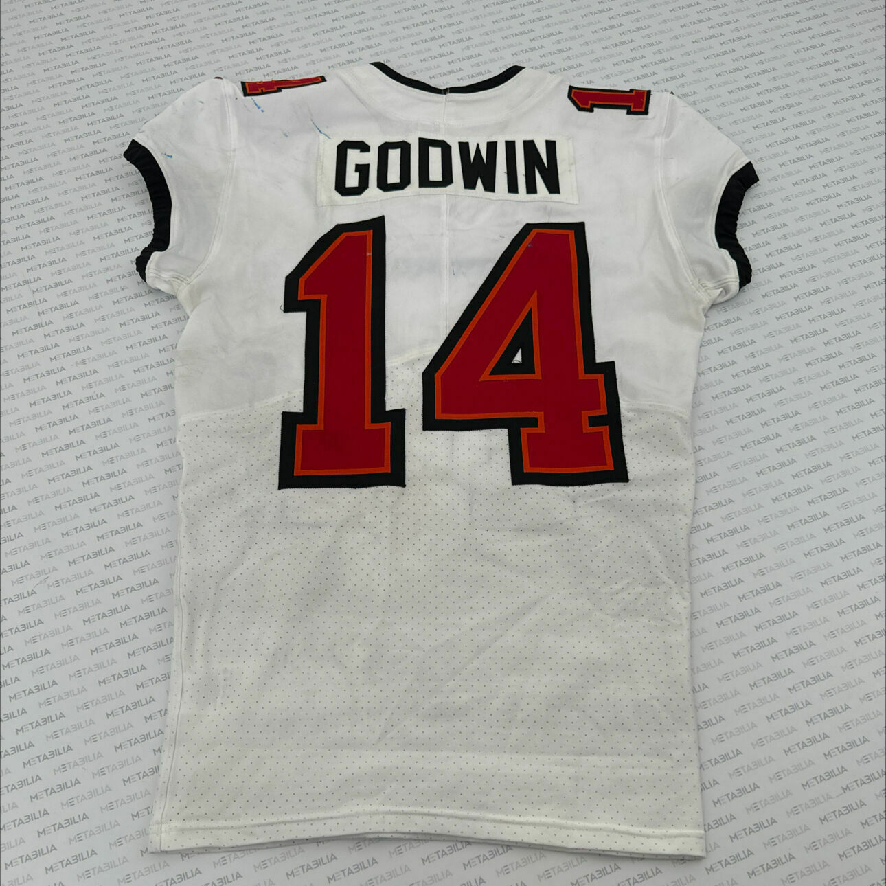 #14 Chris Godwin Game Worn Jersey 9/15 vs Lions