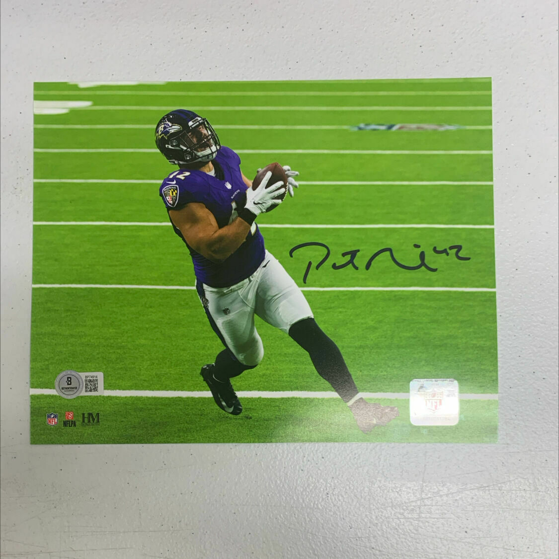 Patrick Ricard Signed 8x10 Running