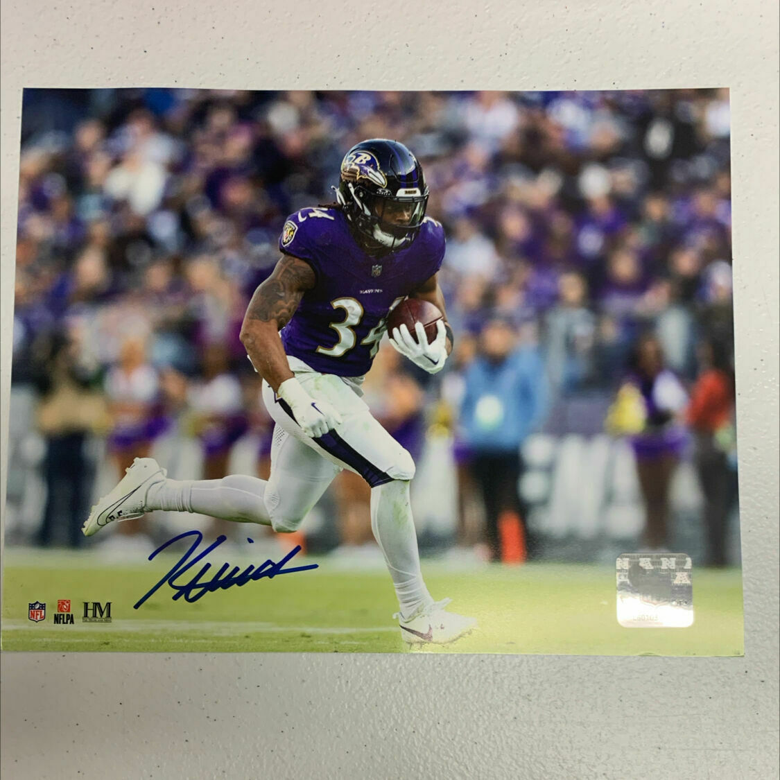 Mitchell Signed 8x10 Running