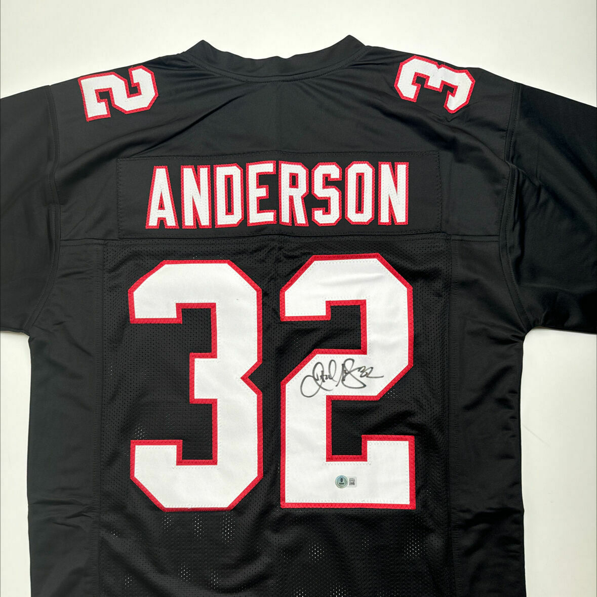 Anderson Signed Black Custom Jersey