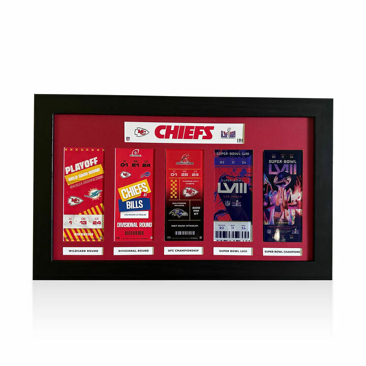 Commemorative Ticket Frame
