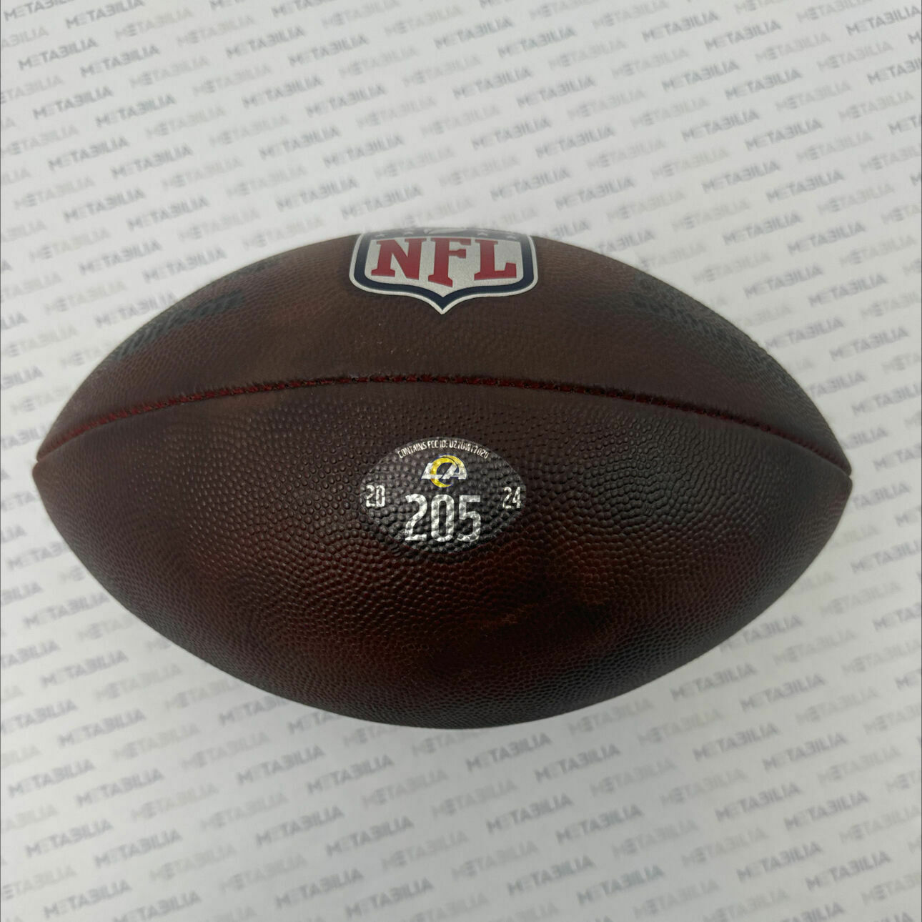 Game-Used Ball #205 vs Lions