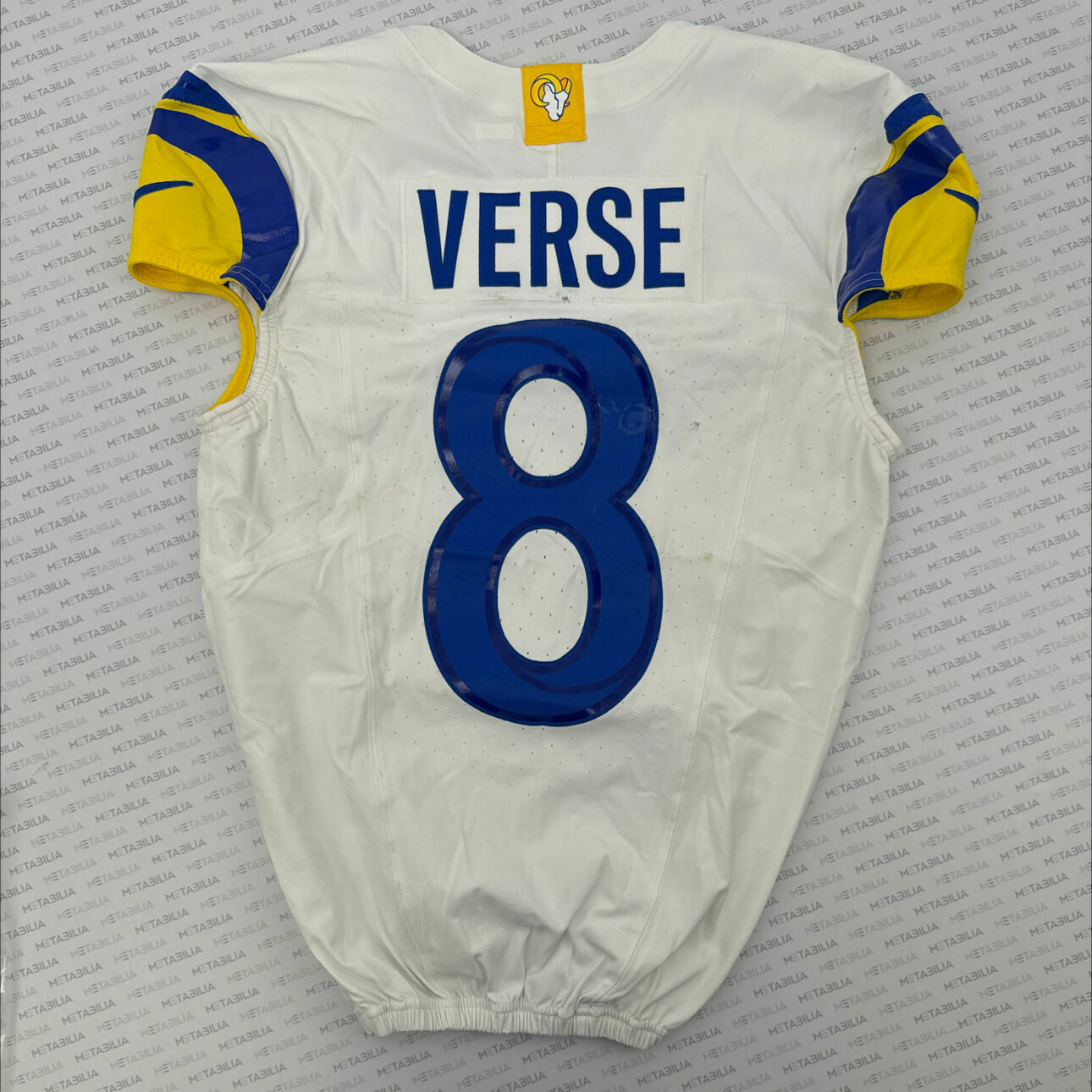 #8 Verse Rookie Season Game-Worn Jersey vs Bears