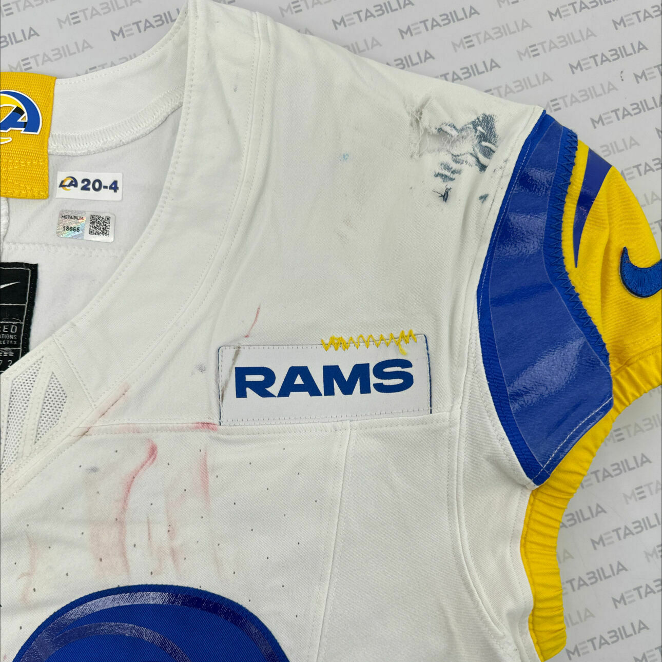 #20 Rivers Game-Worn Jersey vs 49ers