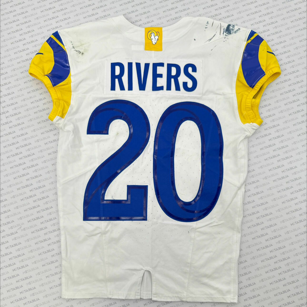 #20 Rivers Game-Worn Jersey vs 49ers