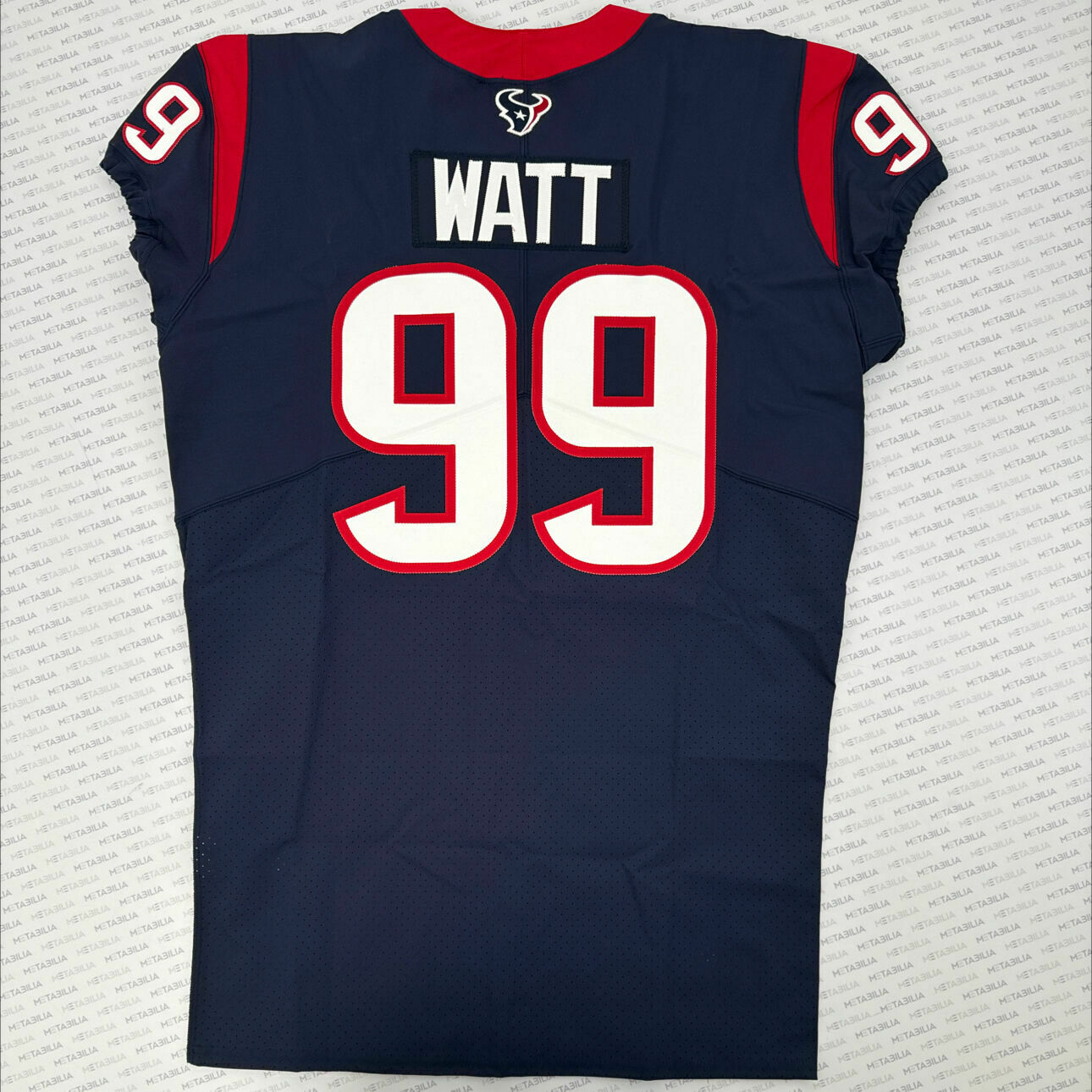 #99 Watt Navy Blue Team-Issued Jersey