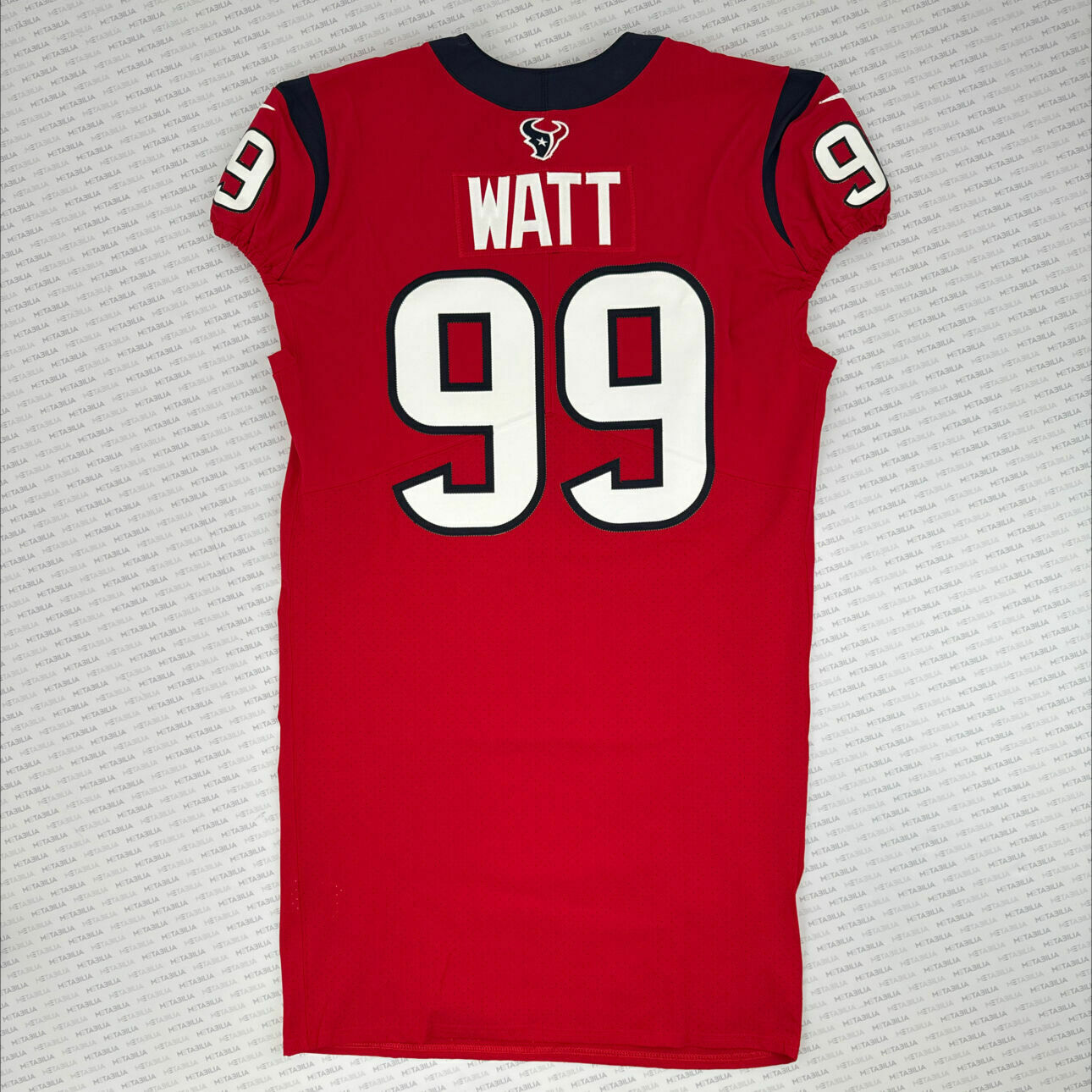 #99 Watt Red Team-Issued Jersey